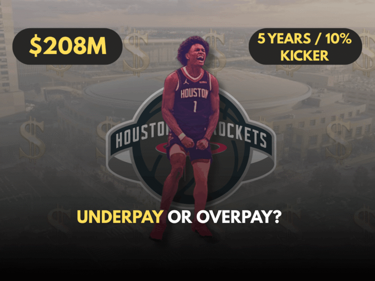 Rocketing Value: 3 Reasons The Amen Thompson Extension Saves Houston Millions
