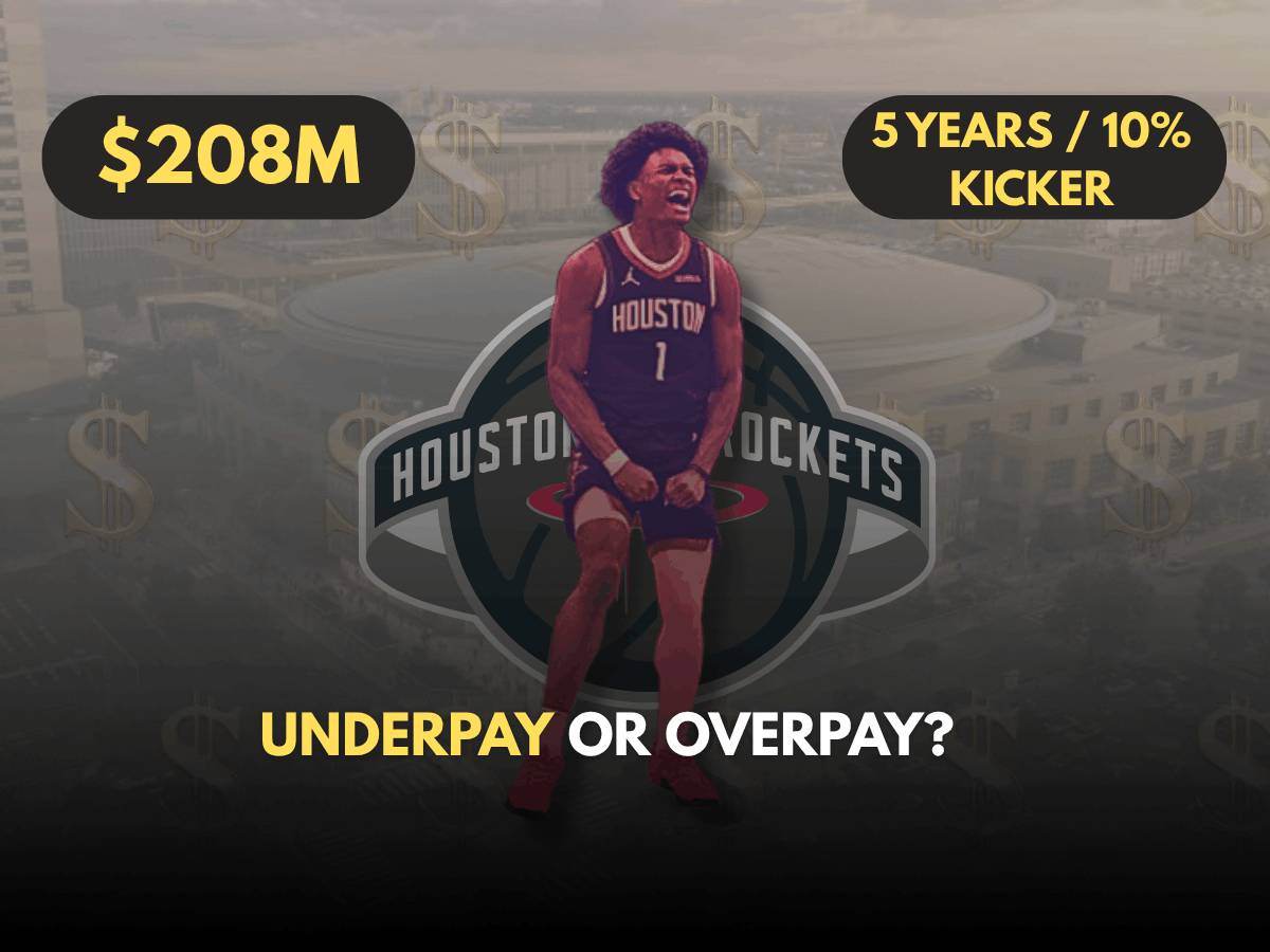Rocketing Value: 3 Reasons The Amen Thompson Extension Saves Houston Millions